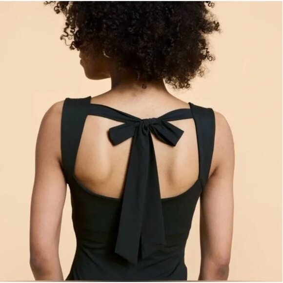 NWT Blogilates Purple Bow Back Tank - Women's M - MSRP $25 - Picture 5 of 6